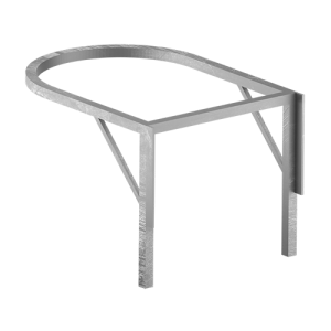 Cadru Zincat pentru pâlnie tuburi evacuare moloz