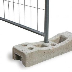 Talpa din Beton pentru Gard Mobil provizoriu